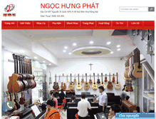 Tablet Screenshot of ngochungphat.com